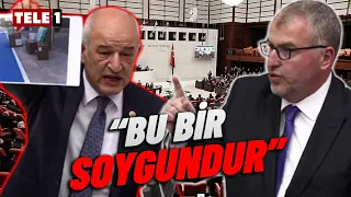 Meclis'te AKP'nin 'gizli' dediği belgeler gösterilince tansiyon bir anda yükseldi! İşte o anlar...