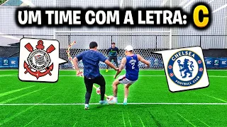 QUAL É O TIME COM A LETRA.. #2 (A REVANCHE!!!)