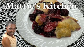 Old School Blackberry Cobbler | Easy Blackberry Cobbler Recipe | Mattie's Kitchen