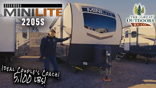 The Ideal Lightweight Couples Coach! - 2024 Rockwood Mini Lite 2205S