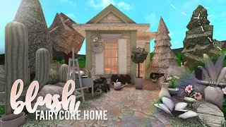 BLOXBURG: *no gamepass* blush fairycore home 17k l tour + speedbuild ♡