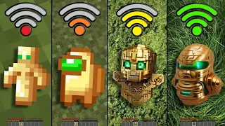 totem of undying using with different Wi-Fi in Minecraft