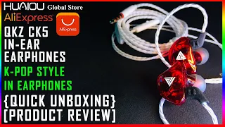 BEST QKZ CK5 IN-EAR EARPHONES CHEAPEST QUICK UNBOXING 2020 | PRODUCT REVIEW| x_xLASHEEN #2