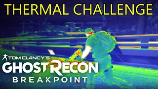 Ghost Recon Breakpoint THERMAL VISION ONLY CHALLENGE - Ghost Recon Breakpoint Beta Gameplay