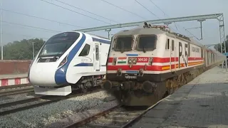 Train 18 vs Gatimaan Express:The Real Battle Of Speed In India!!
