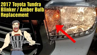 2017 Tundra Front Blinker / Amber Bulb Replacement