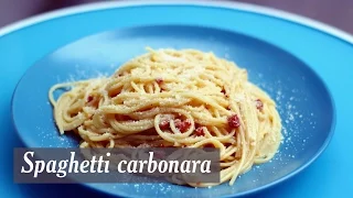 How to make spaghetti carbonara | Classic spaghetti alla carbonara recipe