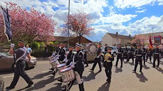 THIEPVAL MEMORIAL Flute Band -Govan & Renfrew Mitchelburne Club Apprentice Boys of Derry 27/04/2024