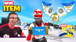 Nick Eh 30 reacts to the Falcon Scout in Fortnite!