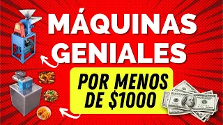 MÁQUINAS GENIALES por MENOS de $1000 💵