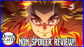 Demon Slayer: Kimetsu no Yaiba the Movie: Mugen Train Review!! (NO SPOILERS) Be careful online!!