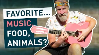 Wim Hof's favorite music, food, and animals | #AskWim