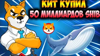 Кит Ethereum Купил 50 Миллиардов Shiba Inu - Ожидаем Рост Цены SHIB