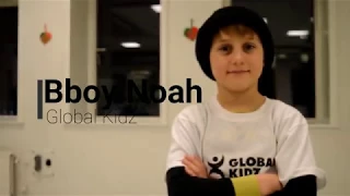 Bboy Rash Sensei & Bboy Noah Freestyle Global Kidz