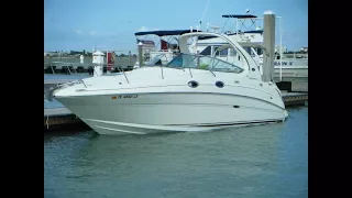 2002 Sea ray 280 Trial run