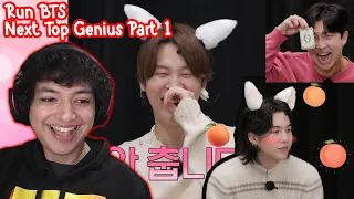 Run BTS Special Episode Next Top Genius Part 1 - Reaction