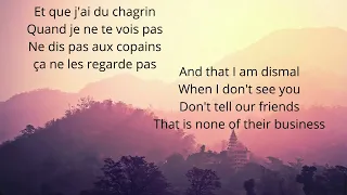 Ne Dis Pas Aux Copains by France Gall English Lyrics French Paroles ("Don't Tell Friends")