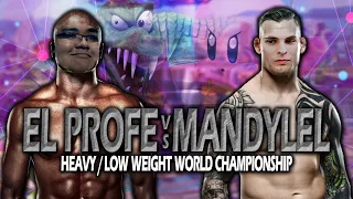 El Profe vs Mandy, mano a mano 💪 ft Pada, full galletazo. Hay talento, solo falta apoyo 🤠.