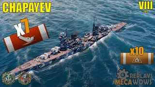 Chapayev 7 Kills & 112k Damage | World of Warships Gameplay