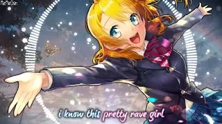 Nightcore - Pretty Rave Girl (Hands Up Edit) || Lyrics