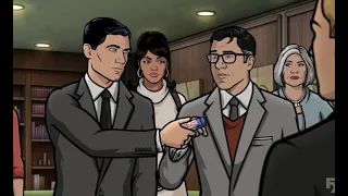 The Fall of the Interim Alpha Cyril Figgis  | Archer Season 11