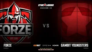 [RU] forZe vs Gambit Youngsters | Map 1 – Inferno | CIS Minor – StarLadder Major 2019