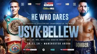 10 ноября 2018 Oleksandr Usyk vs Tony Bellew