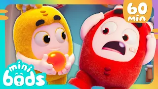 Bubbles' Flying Rubber Experiment! 🧪 | 🌈 Minibods 🌈 | Preschool Cartoons for Toddlers