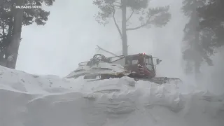 Northern California residents hunkering down during Sierra blizzard