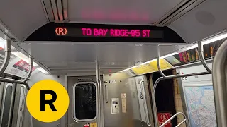 NYCT: R160A (R) Train Full Ride: Forest Hills - 71 Ave - Bay Ridge - 95 St