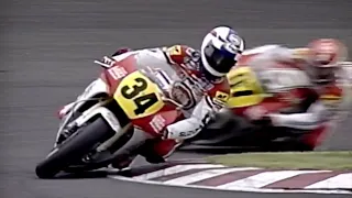 1990 K.シュワンツ N.マッケンジー C.サロン参戦 TBC BIG ROAD RACE "全日本ロードレース選手権15戦 国際A級500cc Rd.9 SUGO"  モーターランド２番組前半”