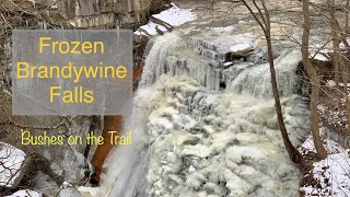 Brandywine Falls via the Stanford House Trail in the Cuyahoga Valley National Park (Winter Hike)