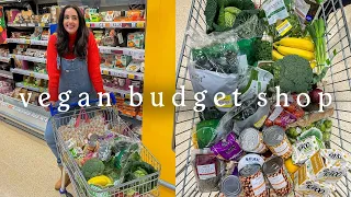 £16 VEGAN WEEKLY BUDGET GROCERY SHOP AT TESCO 💰