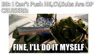 When Battleships Refuse To Push