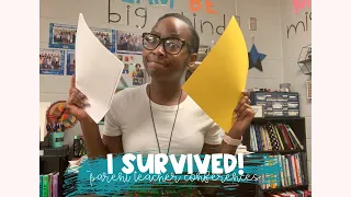 Parent Teacher Conferences: I SURVIVED! | Elementary Teacher Vlog