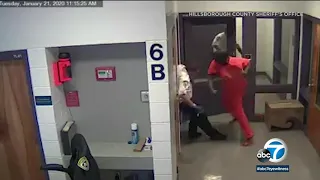 PRISON FIGHT: Florida inmate punches deputy multiple times in face | ABC7