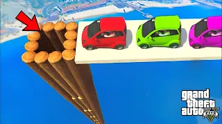 I Completed Tata Nano 0.07% HARDEST Parkour Race in GTA 5!