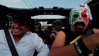 FEDELOBO y JULION ALVAREZ juntos al  volante | Choque de multiversos