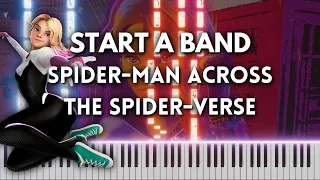 Start A Band - Spider-Man: Across the Spider-Verse Piano Cover (FREE MIDI)
