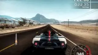 Pagani Zonda Cinque Test Drive Need for Speed Hot Pursuit 2010