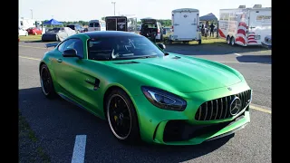 Mercedes AMG GTR 1/4 Mile Drag Race (1320)