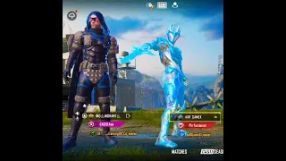 Mythic Vibes Trend lobby Glacier X-Suit Attitude Lobby Revenge Victor dada #bgmi #gaming #viral