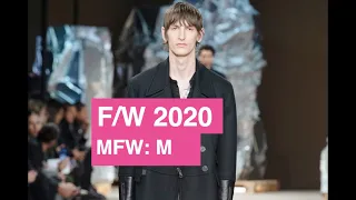 Neil Barrett Fall/Winter 2020 Men's Runway Show Highlights | Global Fashion News