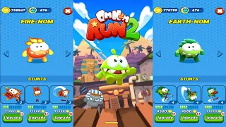 Om Nom Run 2 vs Om Nom Run Gameplay