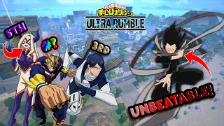 The TOP 5 MOST OVERPOWERED CHARACTERS IN MY HERO ULTRA RUMBLE