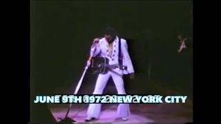 Elvis Presley 9th June 1972 Madison Square Garden 'Thats Alright'