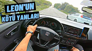 LEON'DA SEVMEDİĞİM 5 ŞEY ! SEAT LEON 1.2 TSİ İLE ORMAN YOLU POV SÜRÜŞ