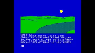 The Legend of Craldons Creek Walkthrough, ZX Spectrum