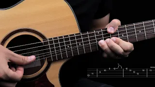 One of the most famous rock solos but it's on the acoustic guitar (w/ tabs)