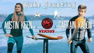 Wake Jousting with World Champ Skimboarder!